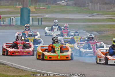 27/02/2011 : 1ère manche du Trophée Vincent Sanchez à Lavelanet (Photos Patrick Lascombes) 2011 — karting