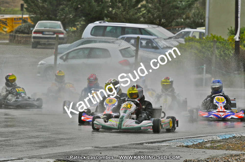 27/02/2011 : 1ère manche du Trophée Vincent Sanchez à Lavelanet (Photos Patrick Lascombes) 2011 — karting