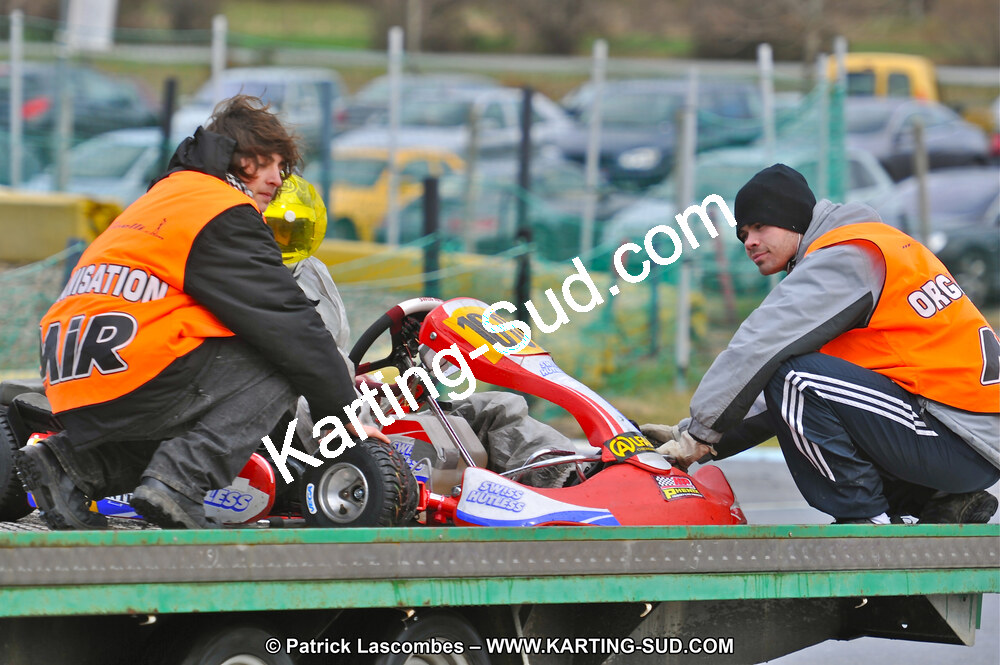 27/02/2011 : 1ère manche du Trophée Vincent Sanchez à Lavelanet (Photos Patrick Lascombes) 2011 — karting