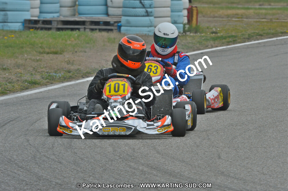 27/02/2011 : 1ère manche du Trophée Vincent Sanchez à Lavelanet (Photos Patrick Lascombes) 2011 — karting