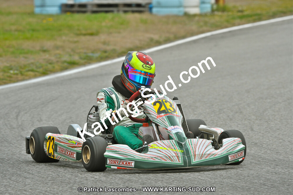 27/02/2011 : 1ère manche du Trophée Vincent Sanchez à Lavelanet (Photos Patrick Lascombes) 2011 — karting