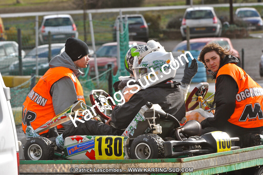 27/02/2011 : 1ère manche du Trophée Vincent Sanchez à Lavelanet (Photos Patrick Lascombes) 2011 — karting