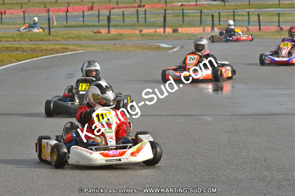 27/02/2011 : 1ère manche du Trophée Vincent Sanchez à Lavelanet (Photos Patrick Lascombes) 2011 — karting