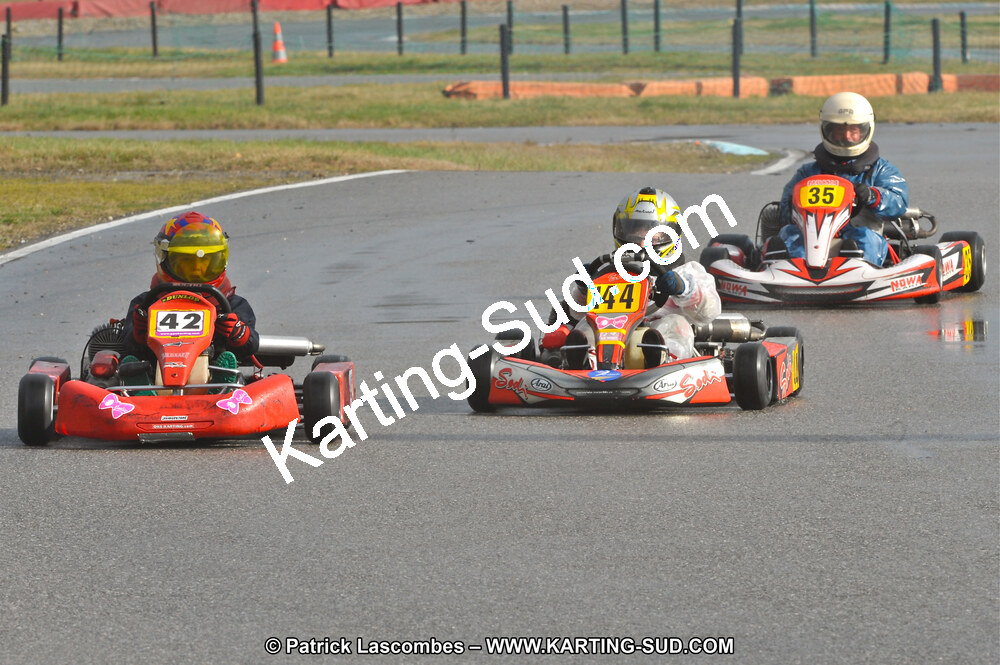27/02/2011 : 1ère manche du Trophée Vincent Sanchez à Lavelanet (Photos Patrick Lascombes) 2011 — karting