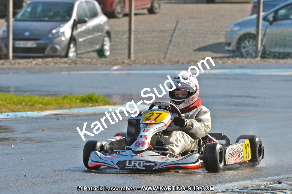 27/02/2011 : 1ère manche du Trophée Vincent Sanchez à Lavelanet (Photos Patrick Lascombes) 2011 — karting