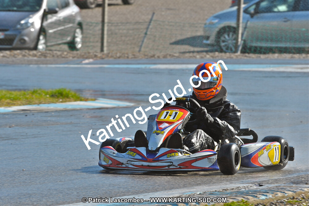 27/02/2011 : 1ère manche du Trophée Vincent Sanchez à Lavelanet (Photos Patrick Lascombes) 2011 — karting
