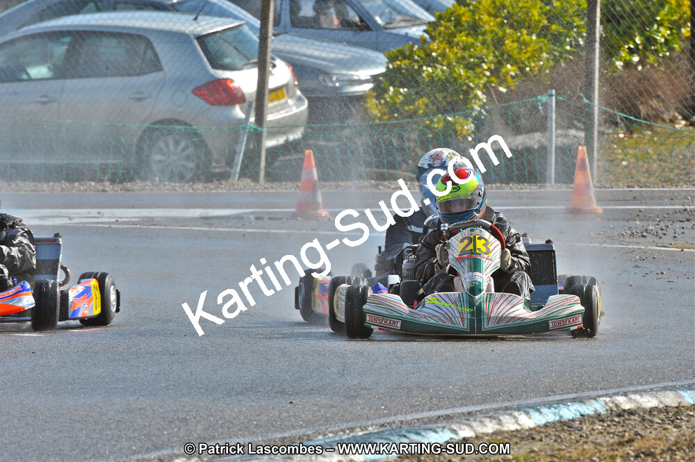 27/02/2011 : 1ère manche du Trophée Vincent Sanchez à Lavelanet (Photos Patrick Lascombes) 2011 — karting