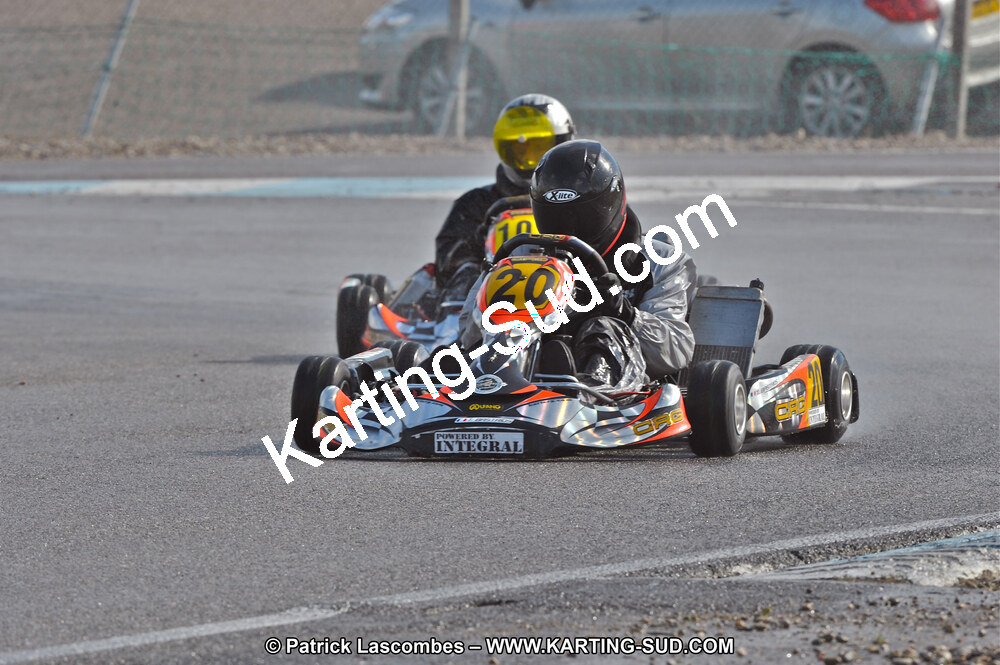 27/02/2011 : 1ère manche du Trophée Vincent Sanchez à Lavelanet (Photos Patrick Lascombes) 2011 — karting