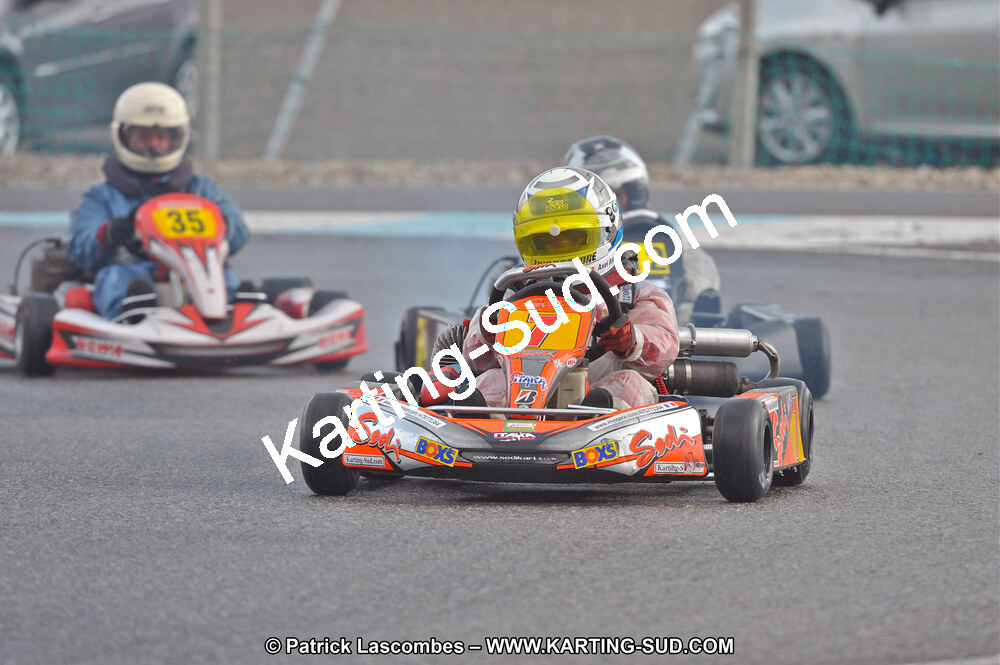 27/02/2011 : 1ère manche du Trophée Vincent Sanchez à Lavelanet (Photos Patrick Lascombes) 2011 — karting