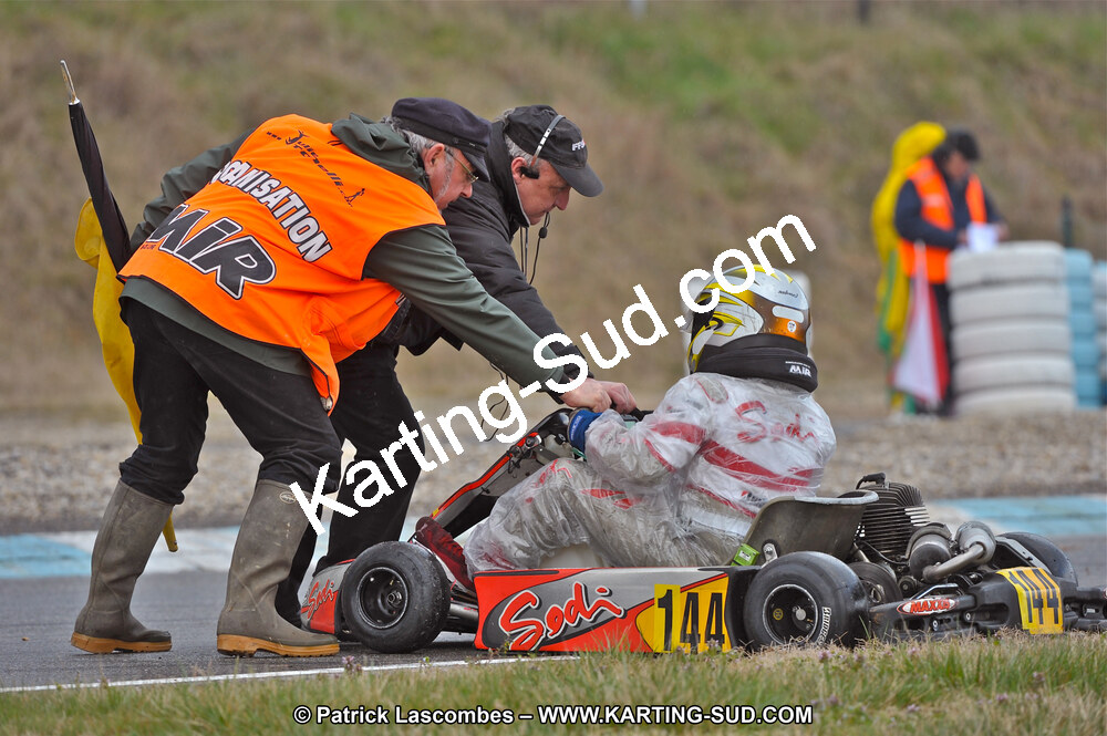 27/02/2011 : 1ère manche du Trophée Vincent Sanchez à Lavelanet (Photos Patrick Lascombes) 2011 — karting