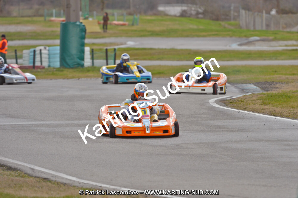 27/02/2011 : 1ère manche du Trophée Vincent Sanchez à Lavelanet (Photos Patrick Lascombes) 2011 — karting