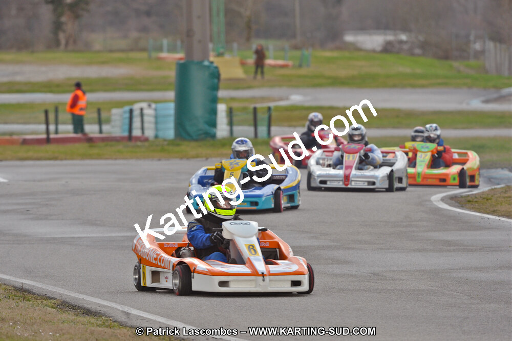 27/02/2011 : 1ère manche du Trophée Vincent Sanchez à Lavelanet (Photos Patrick Lascombes) 2011 — karting