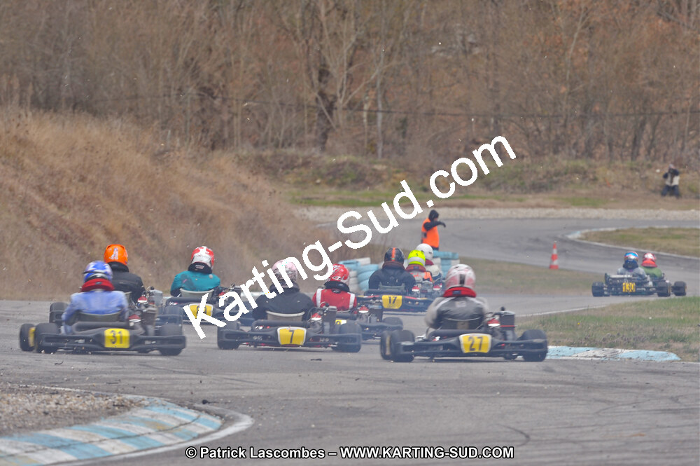 27/02/2011 : 1ère manche du Trophée Vincent Sanchez à Lavelanet (Photos Patrick Lascombes) 2011 — karting