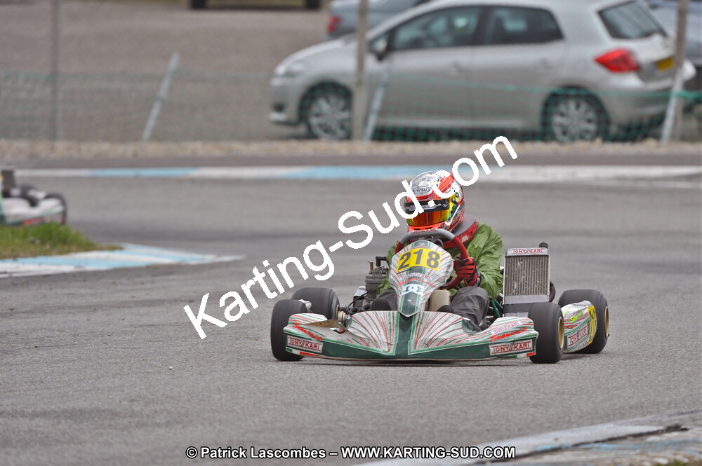 27/02/2011 : 1ère manche du Trophée Vincent Sanchez à Lavelanet (Photos Patrick Lascombes) 2011 — karting