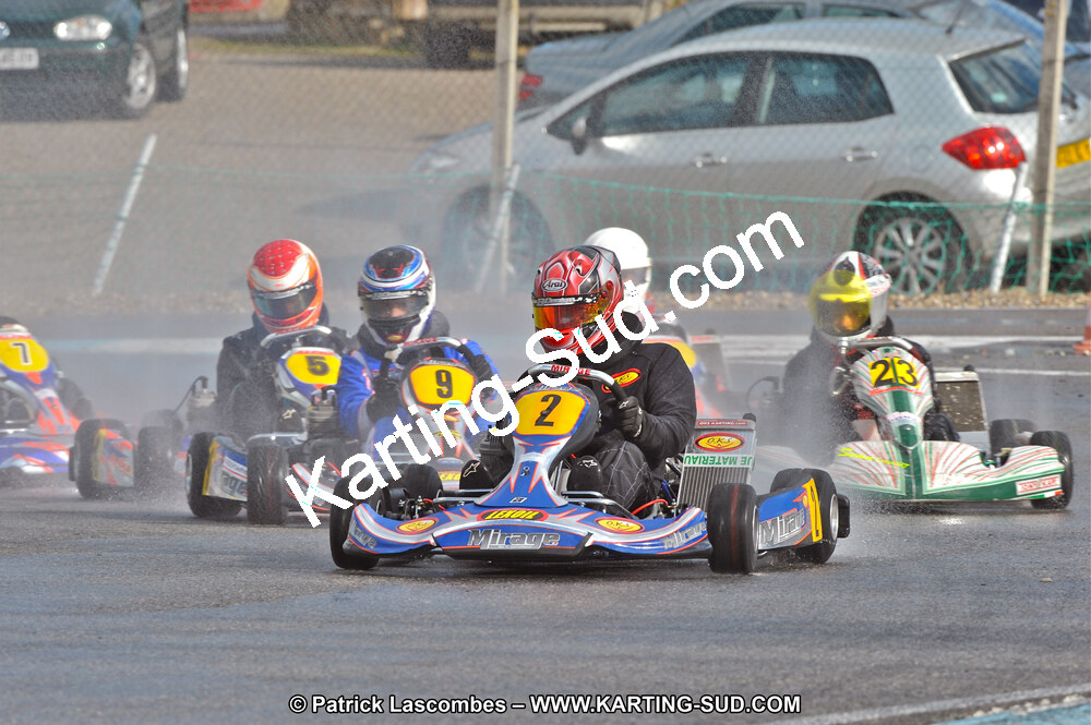 27/02/2011 : 1ère manche du Trophée Vincent Sanchez à Lavelanet (Photos Patrick Lascombes) 2011 — karting
