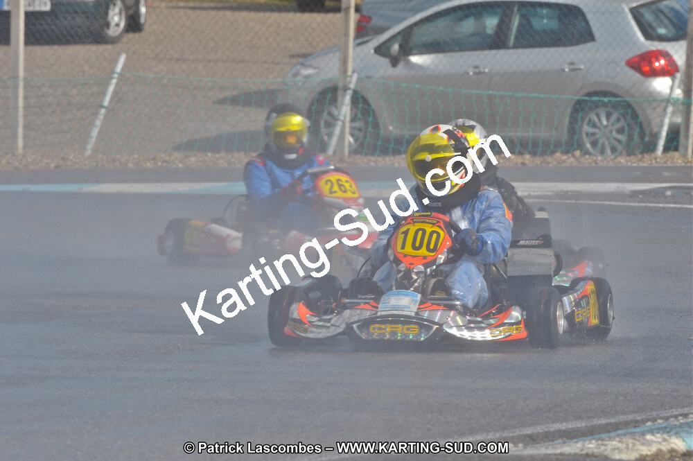27/02/2011 : 1ère manche du Trophée Vincent Sanchez à Lavelanet (Photos Patrick Lascombes) 2011 — karting