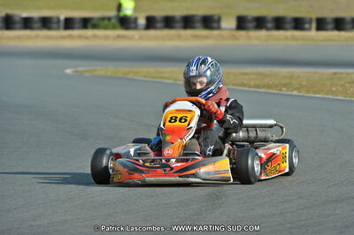 13/03/2011 : 1ère manche du Championnat Open Atlantique à Layrac (Photos Patrick Lascombes) 2011 — karting