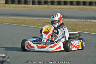 13/03/2011 : 1ère manche du Championnat Open Atlantique à Layrac (Photos Patrick Lascombes) 2011 — karting