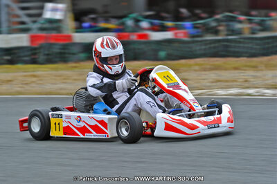 13/03/2011 : 1ère manche du Championnat Open Atlantique à Layrac (Photos Patrick Lascombes) 2011 — karting