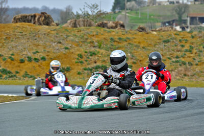 13/03/2011 : 1ère manche du Championnat Open Atlantique à Layrac (Photos Patrick Lascombes) 2011 — karting