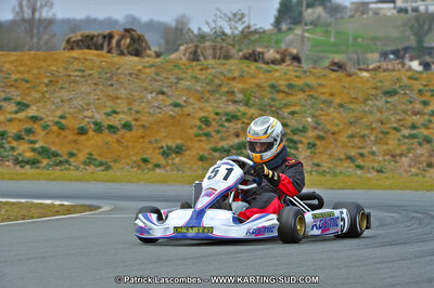 13/03/2011 : 1ère manche du Championnat Open Atlantique à Layrac (Photos Patrick Lascombes) 2011 — karting