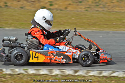 13/03/2011 : 1ère manche du Championnat Open Atlantique à Layrac (Photos Patrick Lascombes) 2011 — karting