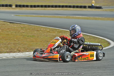 13/03/2011 : 1ère manche du Championnat Open Atlantique à Layrac (Photos Patrick Lascombes) 2011 — karting