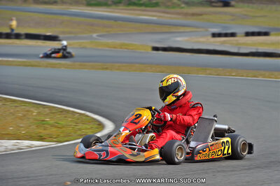 13/03/2011 : 1ère manche du Championnat Open Atlantique à Layrac (Photos Patrick Lascombes) 2011 — karting
