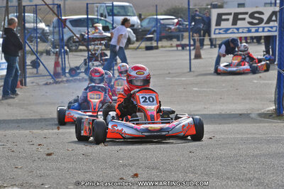 13/03/2011 : 1ère manche du Championnat Open Atlantique à Layrac (Photos Patrick Lascombes) 2011 — karting
