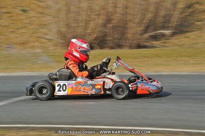 13/03/2011 : 1ère manche du Championnat Open Atlantique à Layrac (Photos Patrick Lascombes) 2011 — karting