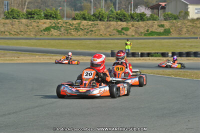 13/03/2011 : 1ère manche du Championnat Open Atlantique à Layrac (Photos Patrick Lascombes) 2011 — karting