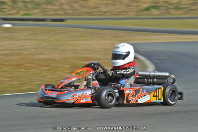13/03/2011 : 1ère manche du Championnat Open Atlantique à Layrac (Photos Patrick Lascombes) 2011 — karting