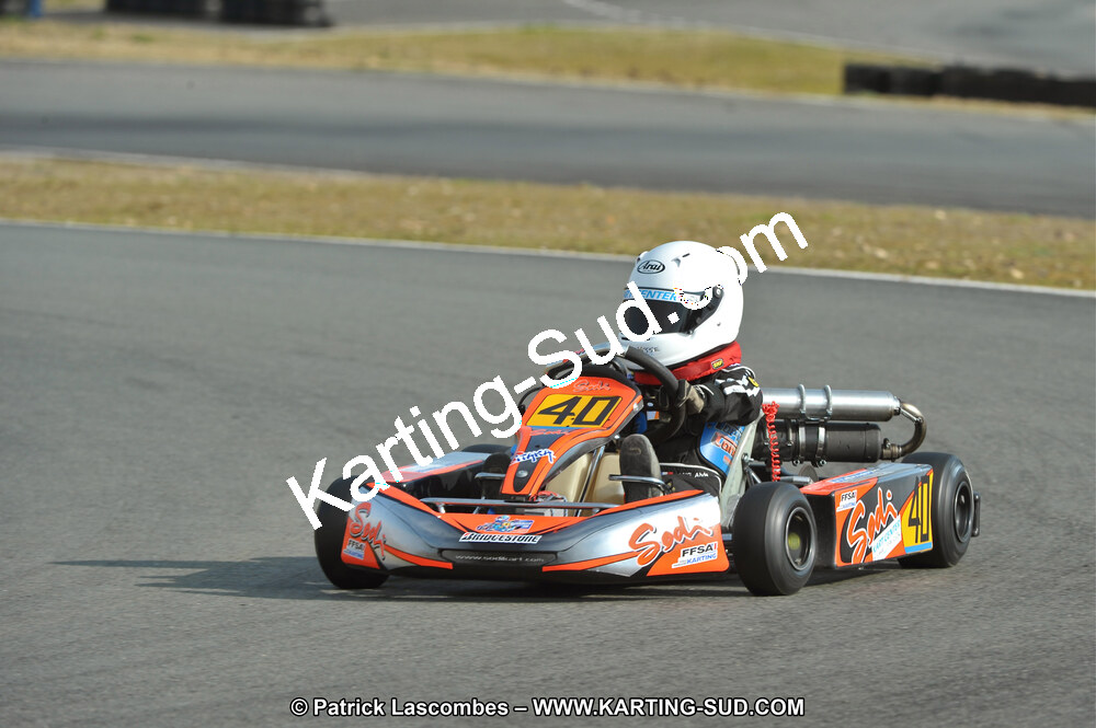 13/03/2011 : 1ère manche du Championnat Open Atlantique à Layrac (Photos Patrick Lascombes) 2011 — karting