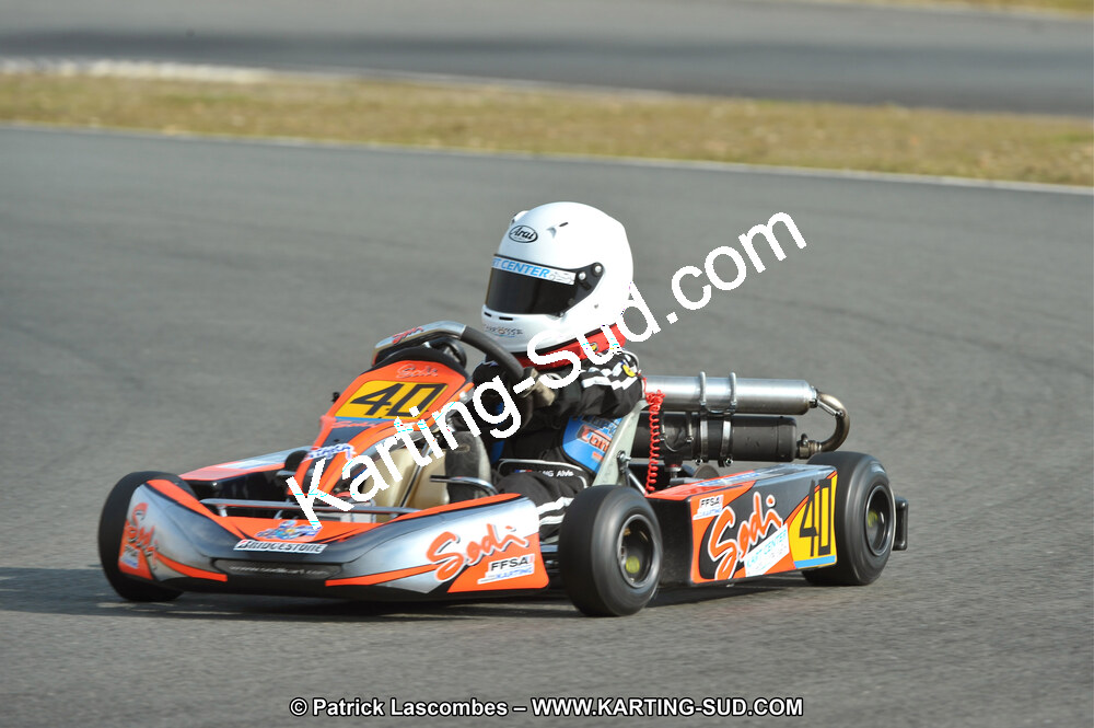 13/03/2011 : 1ère manche du Championnat Open Atlantique à Layrac (Photos Patrick Lascombes) 2011 — karting