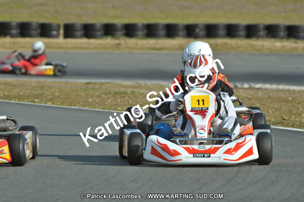 13/03/2011 : 1ère manche du Championnat Open Atlantique à Layrac (Photos Patrick Lascombes) 2011 — karting