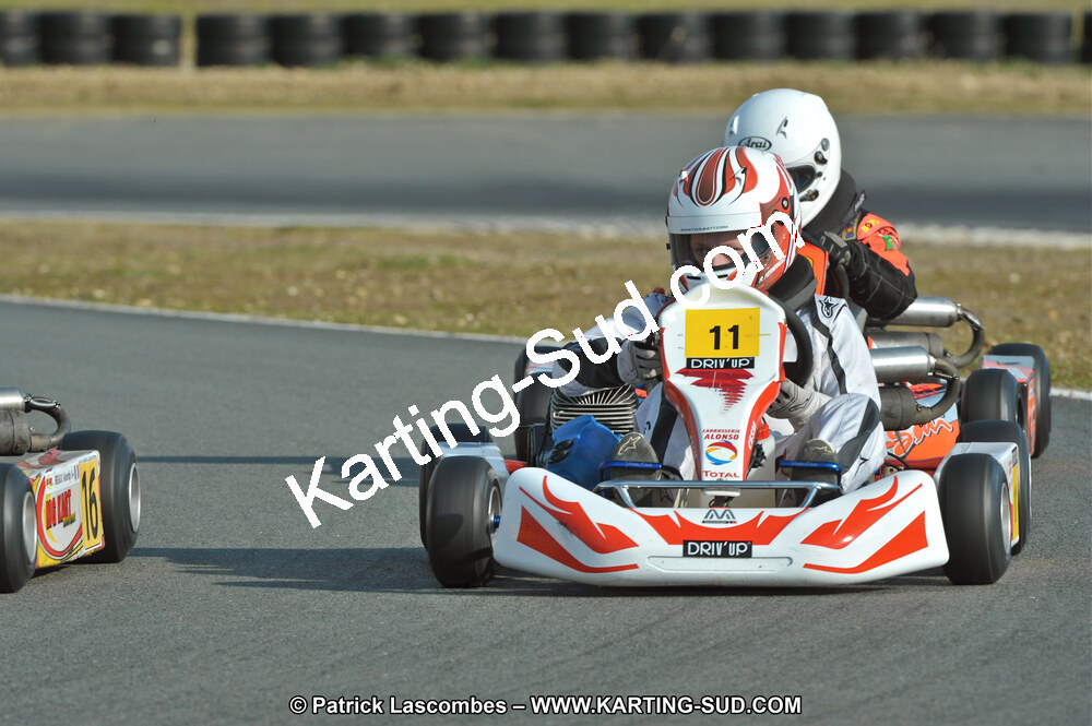13/03/2011 : 1ère manche du Championnat Open Atlantique à Layrac (Photos Patrick Lascombes) 2011 — karting