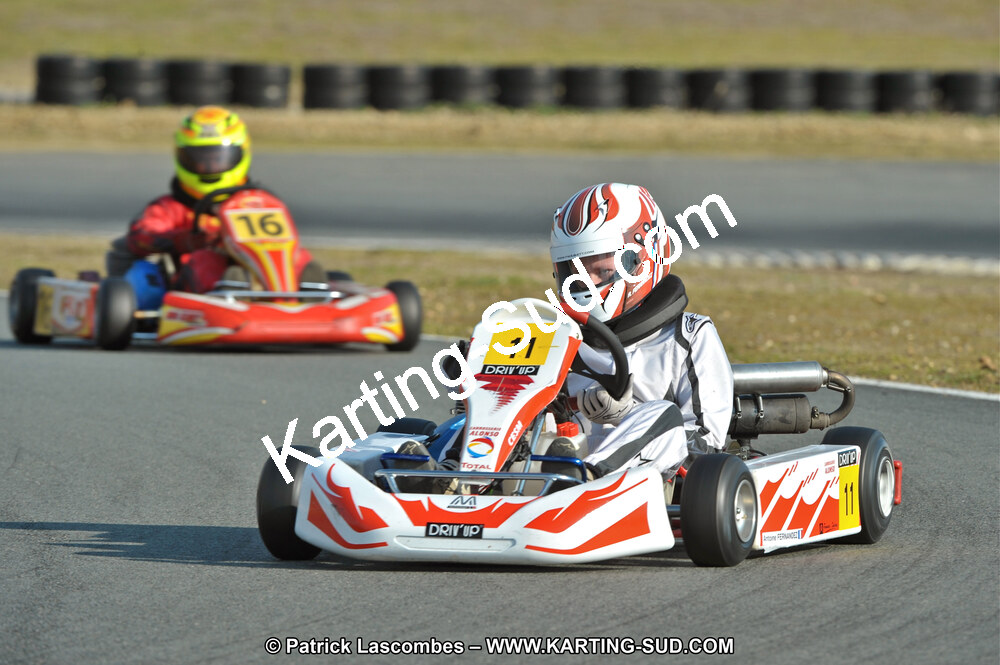 13/03/2011 : 1ère manche du Championnat Open Atlantique à Layrac (Photos Patrick Lascombes) 2011 — karting