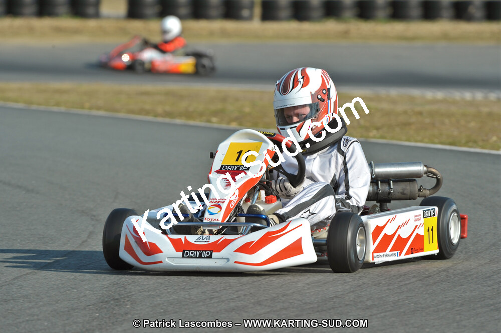 13/03/2011 : 1ère manche du Championnat Open Atlantique à Layrac (Photos Patrick Lascombes) 2011 — karting