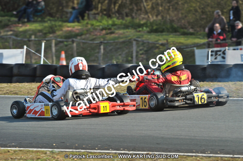 13/03/2011 : 1ère manche du Championnat Open Atlantique à Layrac (Photos Patrick Lascombes) 2011 — karting