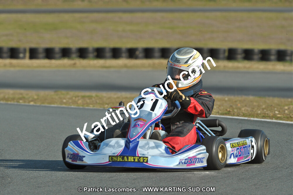 13/03/2011 : 1ère manche du Championnat Open Atlantique à Layrac (Photos Patrick Lascombes) 2011 — karting
