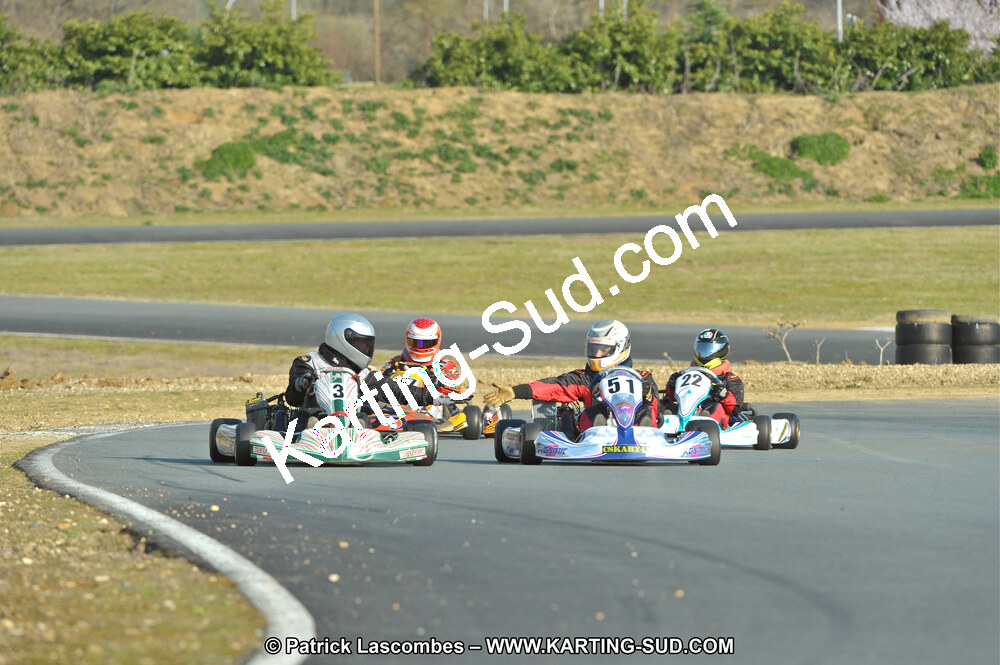 13/03/2011 : 1ère manche du Championnat Open Atlantique à Layrac (Photos Patrick Lascombes) 2011 — karting