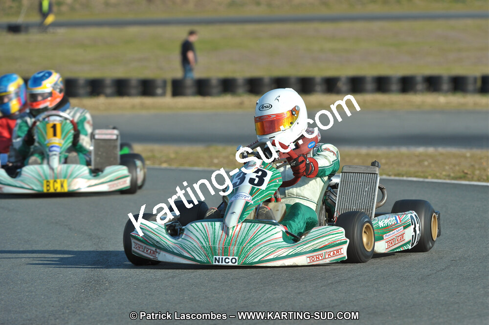 13/03/2011 : 1ère manche du Championnat Open Atlantique à Layrac (Photos Patrick Lascombes) 2011 — karting