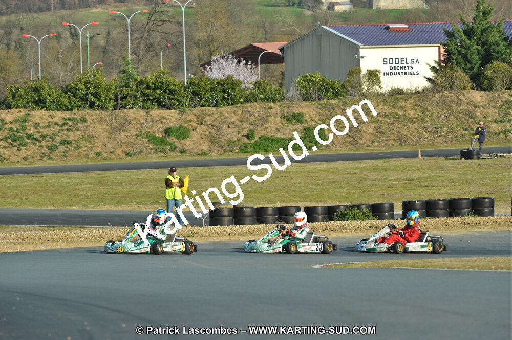 13/03/2011 : 1ère manche du Championnat Open Atlantique à Layrac (Photos Patrick Lascombes) 2011 — karting