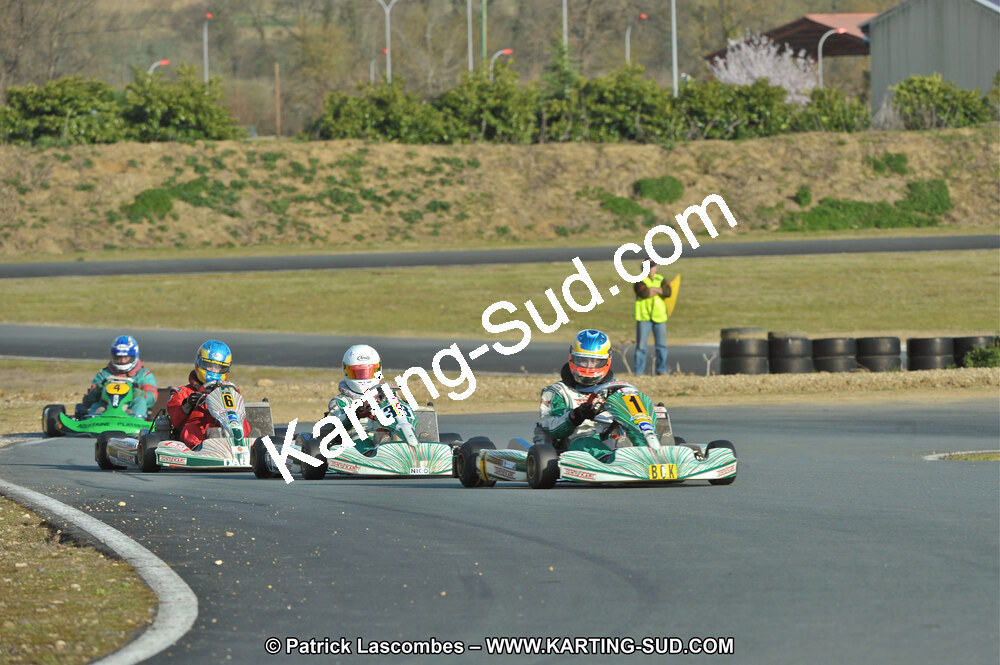 13/03/2011 : 1ère manche du Championnat Open Atlantique à Layrac (Photos Patrick Lascombes) 2011 — karting