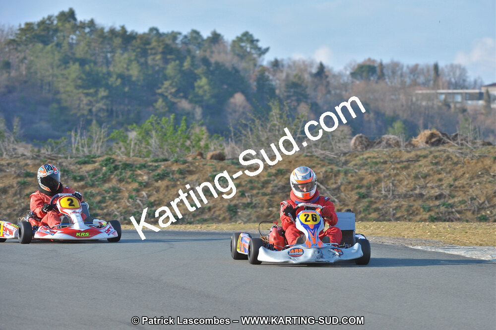 13/03/2011 : 1ère manche du Championnat Open Atlantique à Layrac (Photos Patrick Lascombes) 2011 — karting