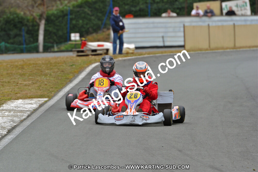13/03/2011 : 1ère manche du Championnat Open Atlantique à Layrac (Photos Patrick Lascombes) 2011 — karting