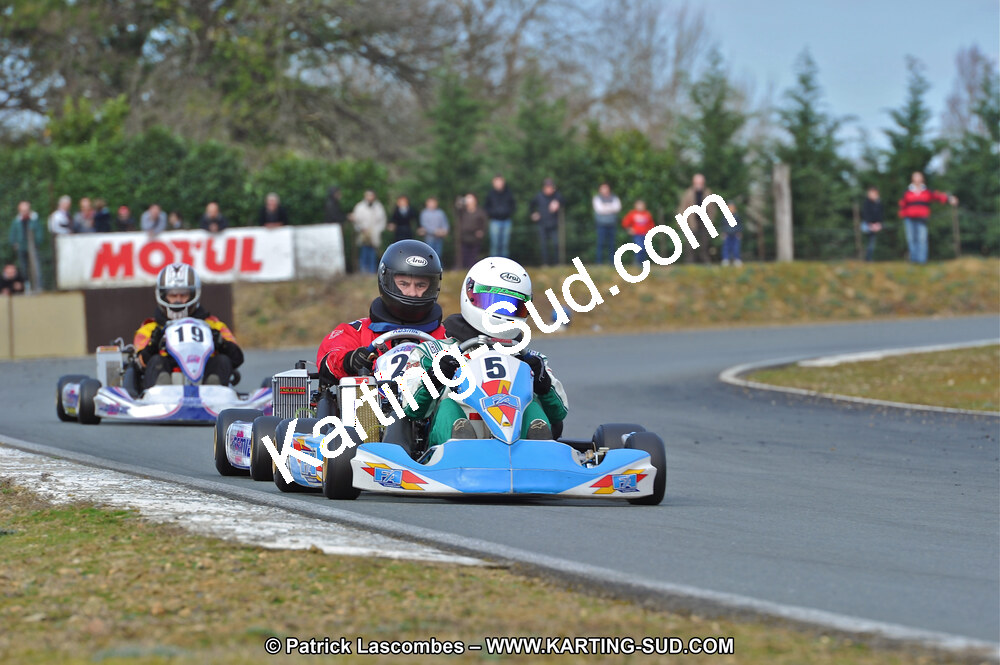 13/03/2011 : 1ère manche du Championnat Open Atlantique à Layrac (Photos Patrick Lascombes) 2011 — karting