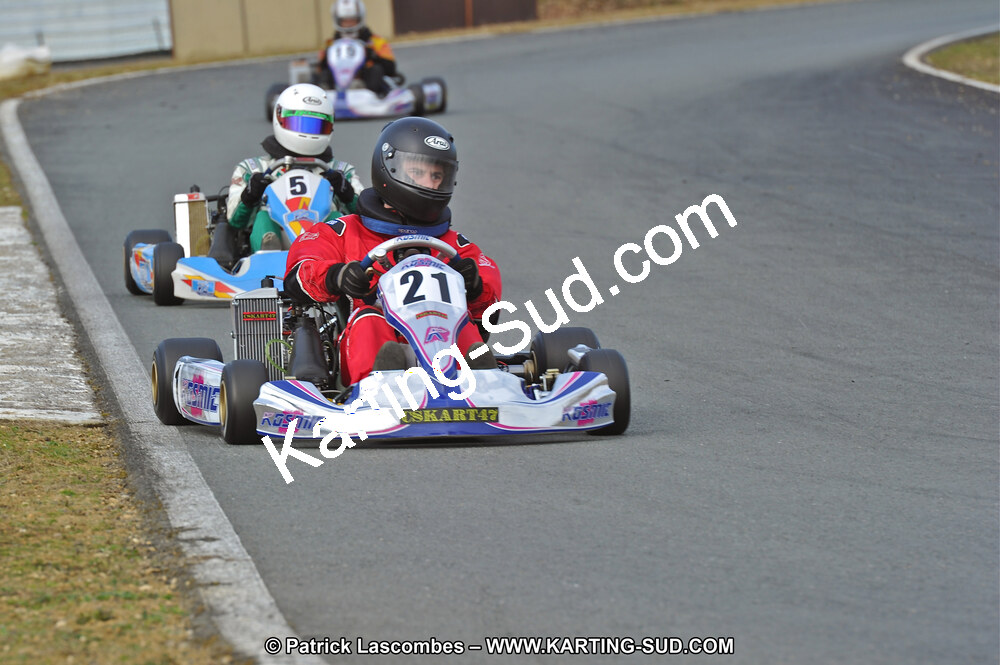 13/03/2011 : 1ère manche du Championnat Open Atlantique à Layrac (Photos Patrick Lascombes) 2011 — karting