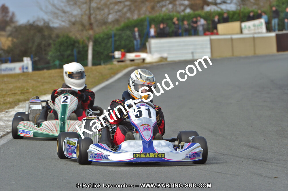 13/03/2011 : 1ère manche du Championnat Open Atlantique à Layrac (Photos Patrick Lascombes) 2011 — karting