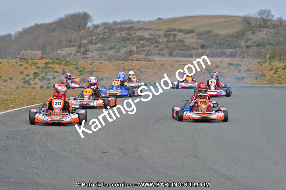 13/03/2011 : 1ère manche du Championnat Open Atlantique à Layrac (Photos Patrick Lascombes) 2011 — karting